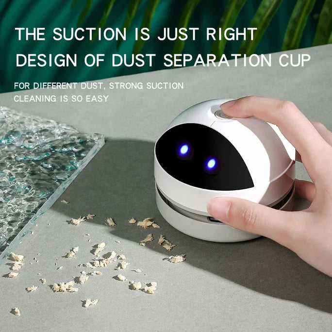 Mini Portable Cordless Desktop Vacuum Cleaner